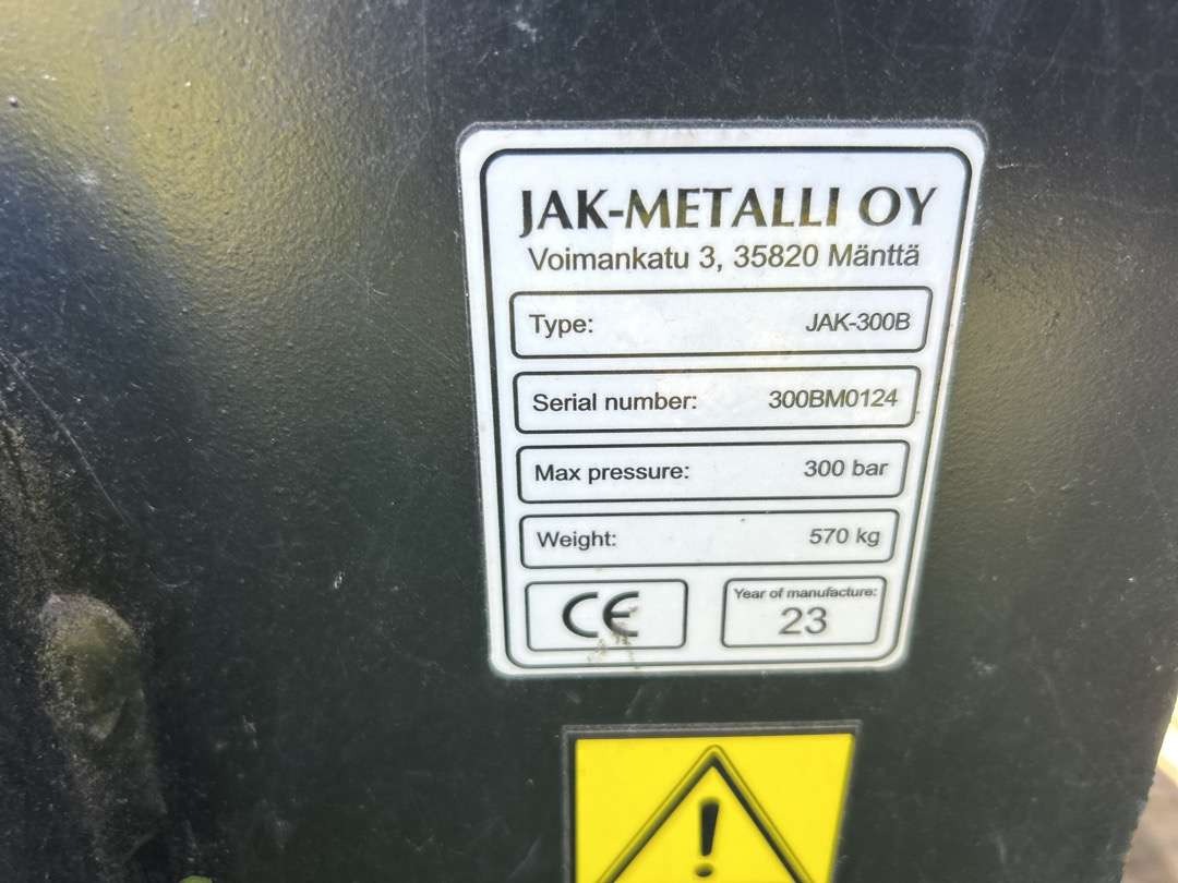 2023 JAK 300B Gravemaskin Tresaksklype m/ S70-feste - Equipamento por Máquina de construção: foto 4 2023 JAK 300B Gravemaskin Tresaksklype m/ S70-feste - Equipamento por Máquina de construção: foto 4