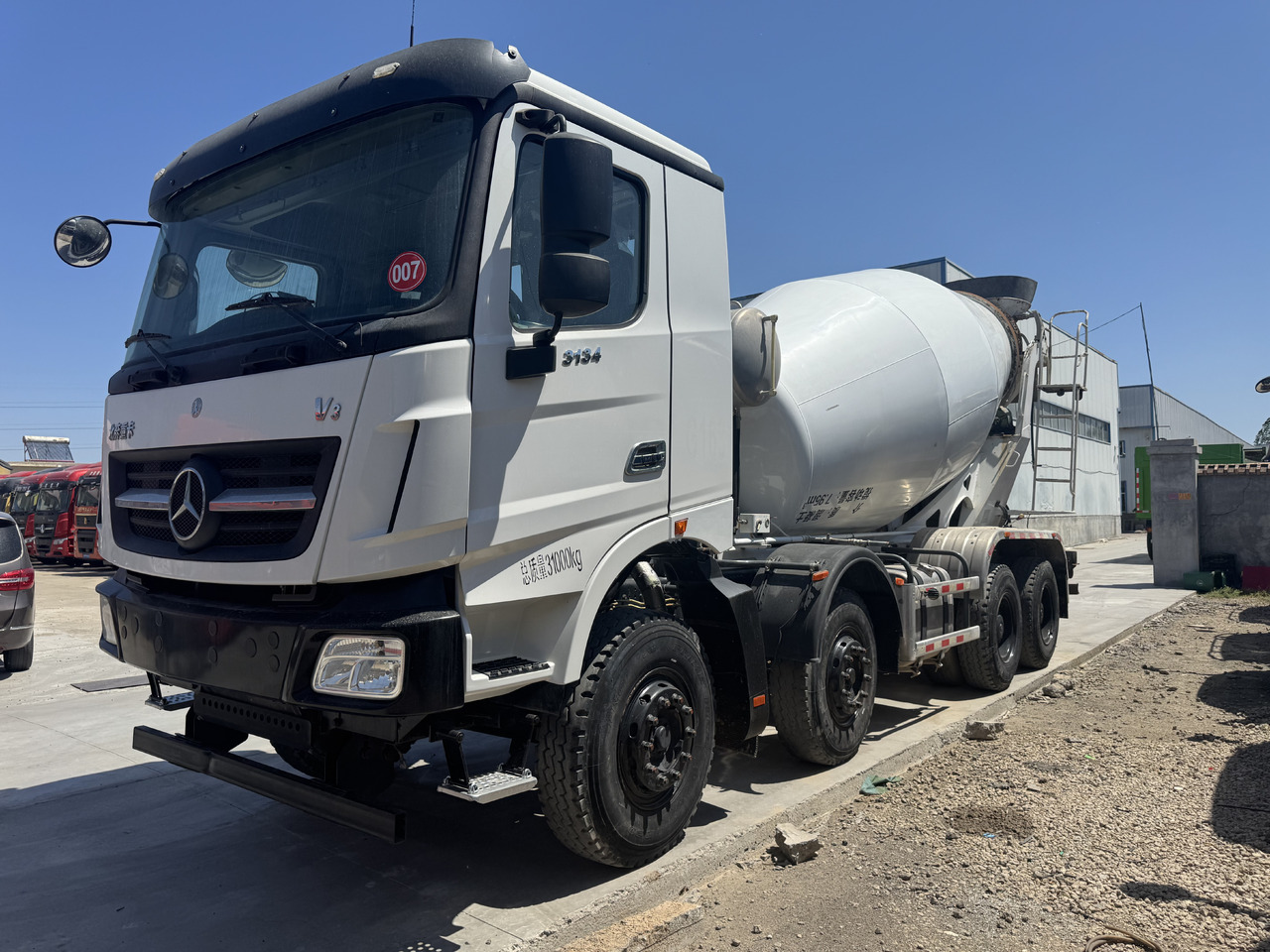 BEIFANG MERCEDES-BENZ - Camião betoneira: foto 4 BEIFANG MERCEDES-BENZ - Camião betoneira: foto 4
