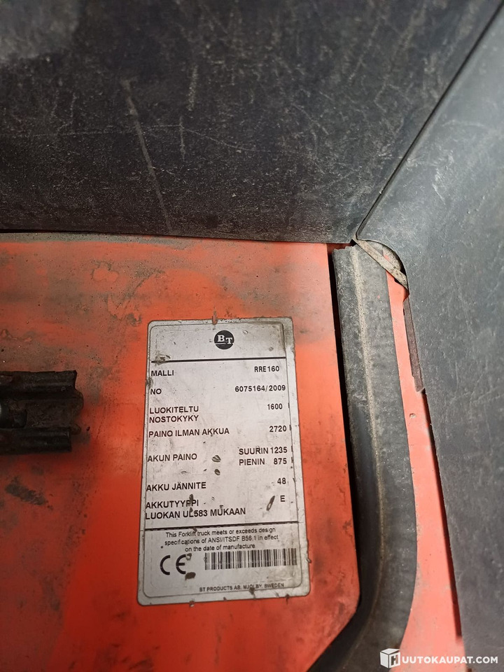 BT RRE 160 reach truck, Pirkkala - Empilhador retráctil: foto 3 BT RRE 160 reach truck, Pirkkala - Empilhador retráctil: foto 3