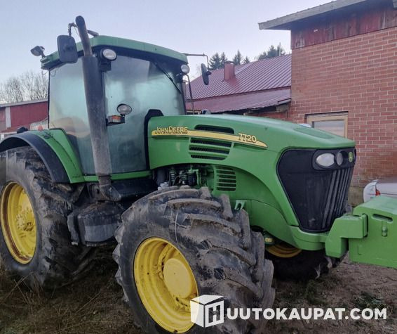 John Deere 7720 traktori, 2006 MTK25, Kurikka - Trator: foto 1 John Deere 7720 traktori, 2006 MTK25, Kurikka - Trator: foto 1