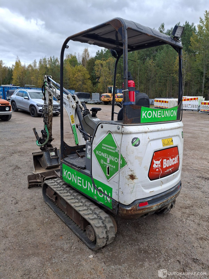 Kaivinkone Bobcat E17, vuosimalli 2015, tunnit 3310 h, Nurmijärvi - Mini escavadeira: foto 4 Kaivinkone Bobcat E17, vuosimalli 2015, tunnit 3310 h, Nurmijärvi - Mini escavadeira: foto 4