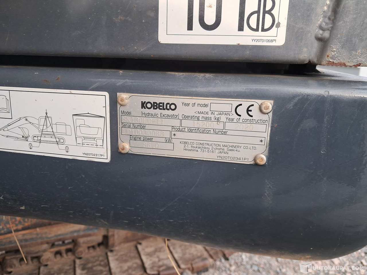 Kobelco 130lc -11  vm 2020+ engon, 2020, Juuka - Escavadora de rastos: foto 5 Kobelco 130lc -11  vm 2020+ engon, 2020, Juuka - Escavadora de rastos: foto 5