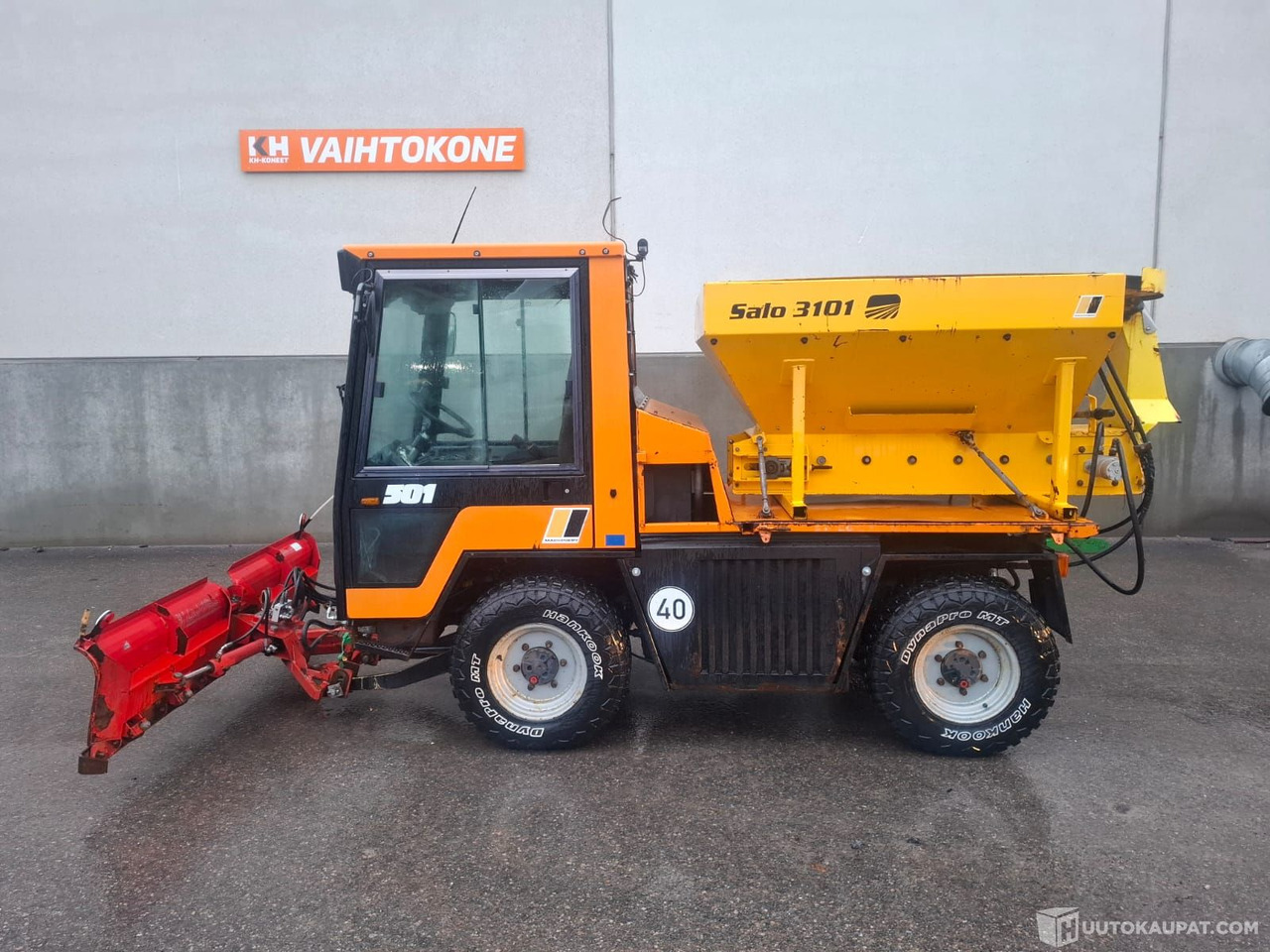 Kramer Tremo 501, 1995, Kiinteistötraktori, Sis alv 25,5%, Nurmijärvi - Veículo limpa-neves: foto 1 Kramer Tremo 501, 1995, Kiinteistötraktori, Sis alv 25,5%, Nurmijärvi - Veículo limpa-neves: foto 1