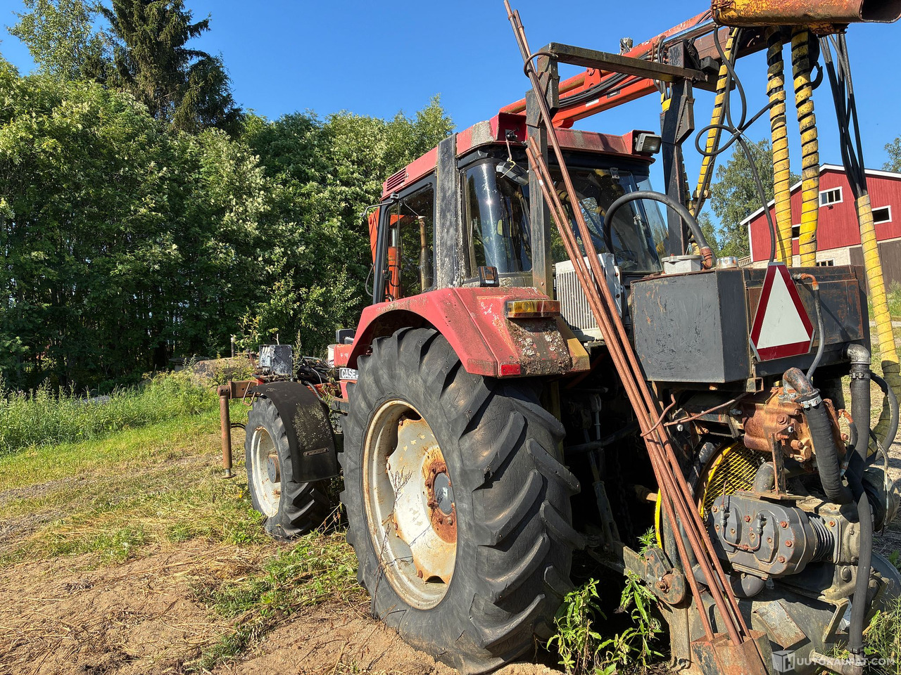 Case International 956 AXL, 1988 Traktori + Porauskone, Vesilahti - Máquina agrícola: foto 5 Case International 956 AXL, 1988 Traktori + Porauskone, Vesilahti - Máquina agrícola: foto 5