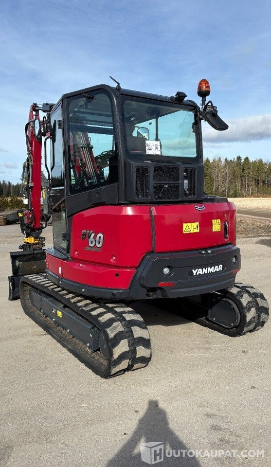 Yanmar SV60-B 140h, 2023, Diesel, 140 h Kaivinkone, Honkajoki - Máquina de construção: foto 5 Yanmar SV60-B 140h, 2023, Diesel, 140 h Kaivinkone, Honkajoki - Máquina de construção: foto 5