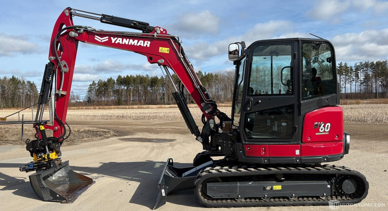 Yanmar SV60-B 140h, 2023, Diesel, 140 h Kaivinkone, Honkajoki - Máquina de construção: foto 1 Yanmar SV60-B 140h, 2023, Diesel, 140 h Kaivinkone, Honkajoki - Máquina de construção: foto 1