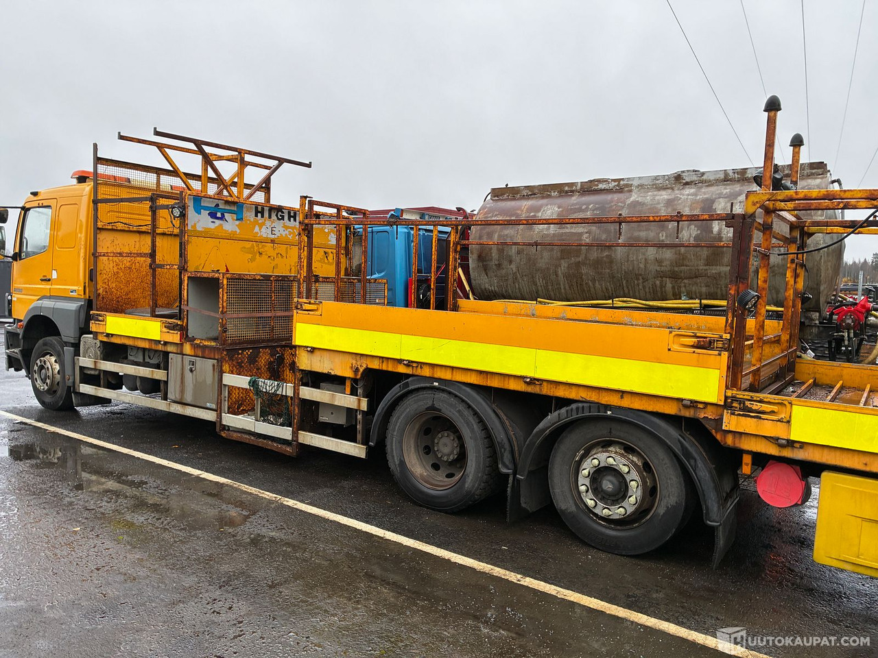 Mercedes-Benz Atego, 2003, Ylöjärvi - Camião de caixa aberta/ Plataforma: foto 5 Mercedes-Benz Atego, 2003, Ylöjärvi - Camião de caixa aberta/ Plataforma: foto 5