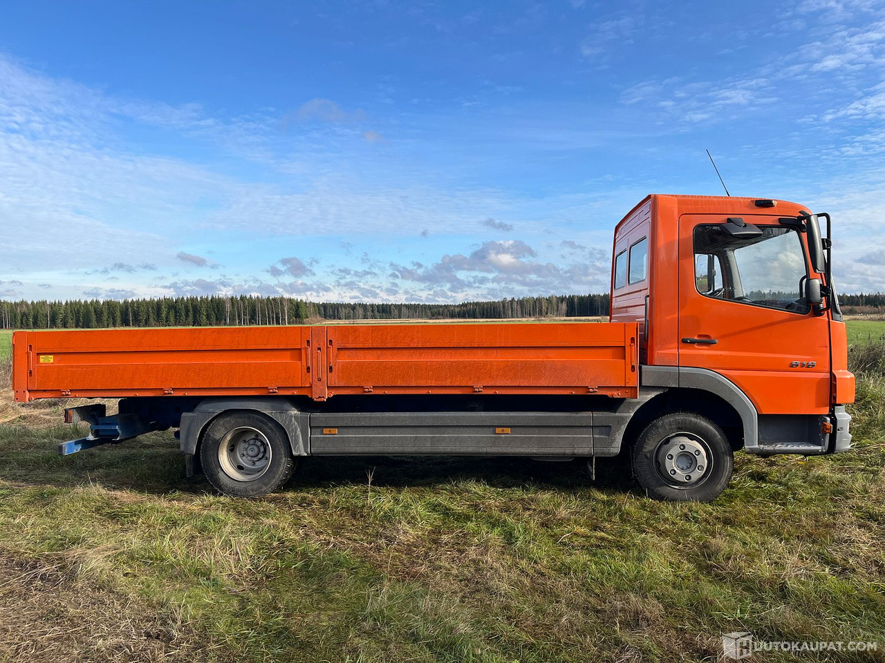Mercedes-Benz Atego avolavakuorma-auto, 2006, Sysmä - Camião de caixa aberta/ Plataforma: foto 3 Mercedes-Benz Atego avolavakuorma-auto, 2006, Sysmä - Camião de caixa aberta/ Plataforma: foto 3