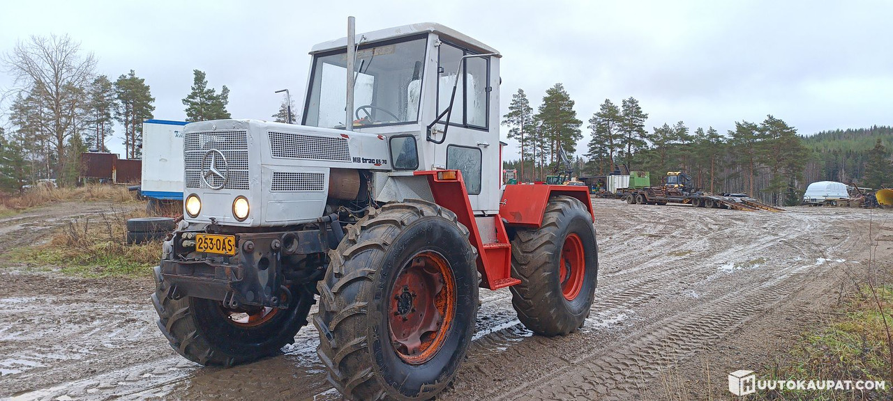 Mercedes-Benz Trac 65-70, 1976 tractor, Leppävirta - Trator: foto 1 Mercedes-Benz Trac 65-70, 1976 tractor, Leppävirta - Trator: foto 1