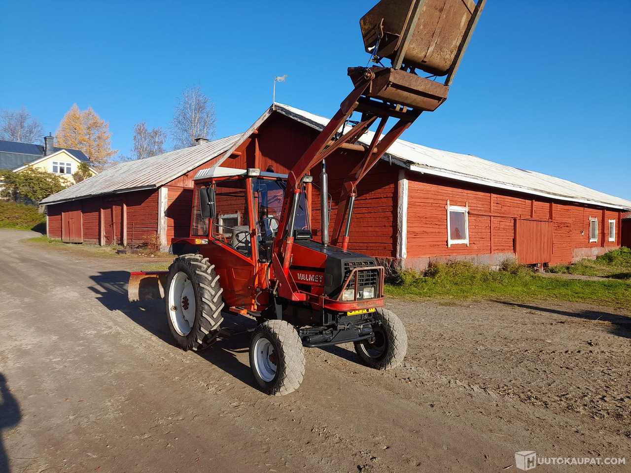Traktori Valmet 504 1984 etukuormaajalla. Katso videot! MTK25, Forssa - Trator: foto 1 Traktori Valmet 504 1984 etukuormaajalla. Katso videot! MTK25, Forssa - Trator: foto 1