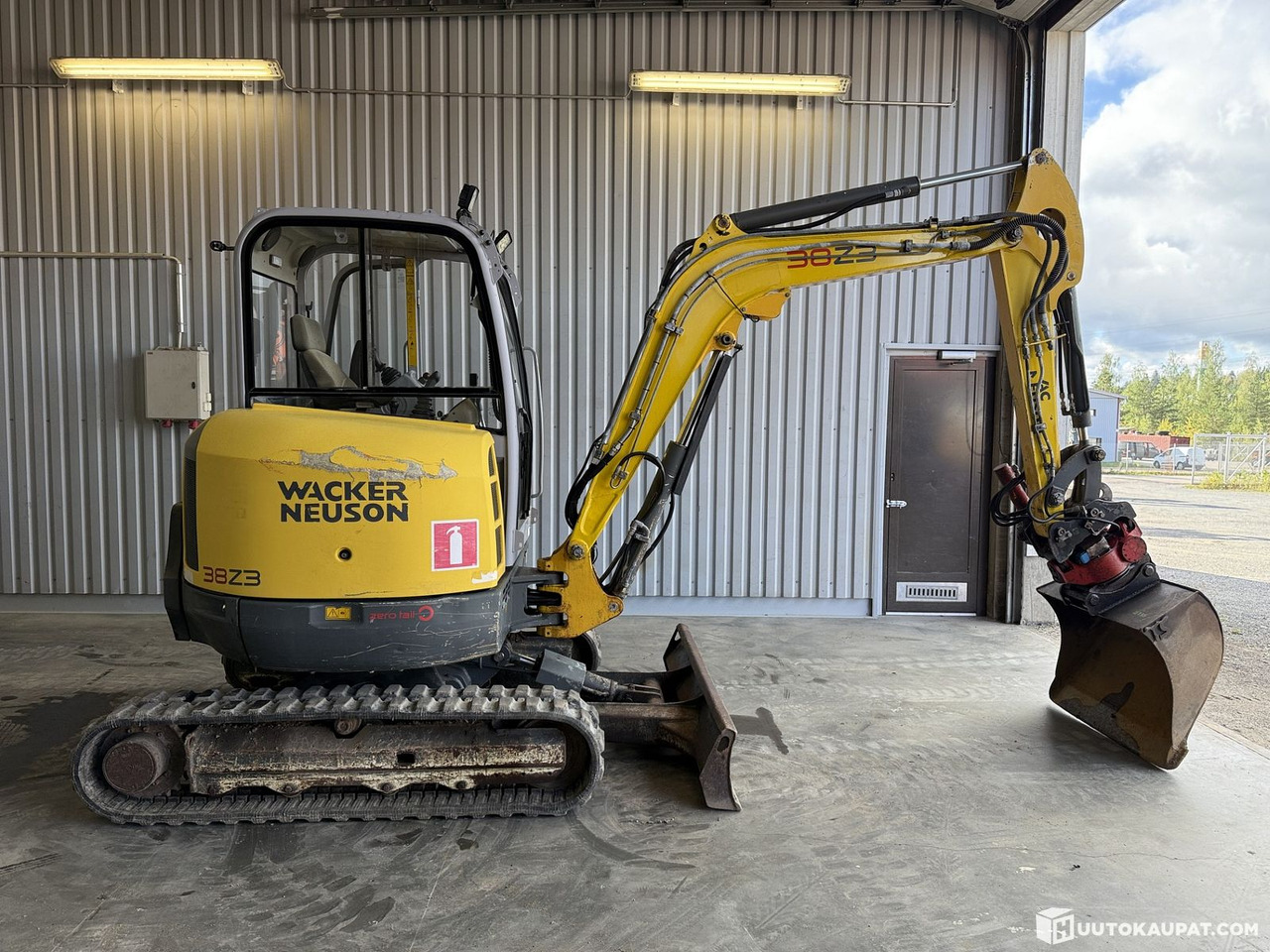 Wacker Neuson 38Z3 with proportional rotator, Kangasala - Mini escavadeira: foto 3 Wacker Neuson 38Z3 with proportional rotator, Kangasala - Mini escavadeira: foto 3