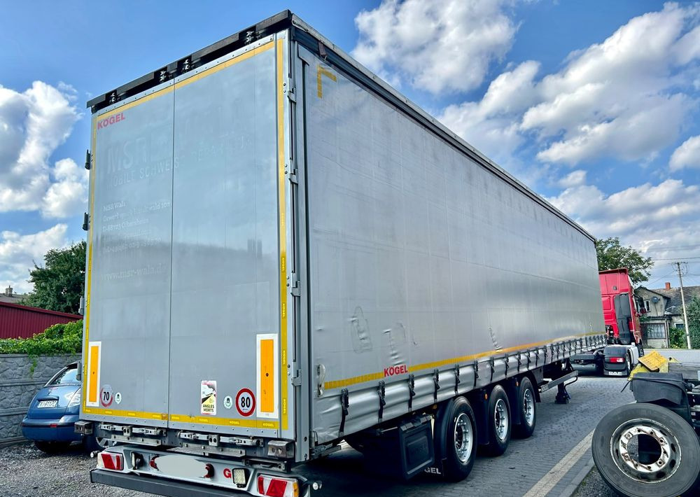 Kögel MEGA 2019 OPONY 80% SAF PODNOSZONA OŚ PODNOSZONY DACH / OD PIERWSZEGO WŁAŚCICIELA - Semi-reboque de lona: foto 3 Kögel MEGA 2019 OPONY 80% SAF PODNOSZONA OŚ PODNOSZONY DACH / OD PIERWSZEGO WŁAŚCICIELA - Semi-reboque de lona: foto 3