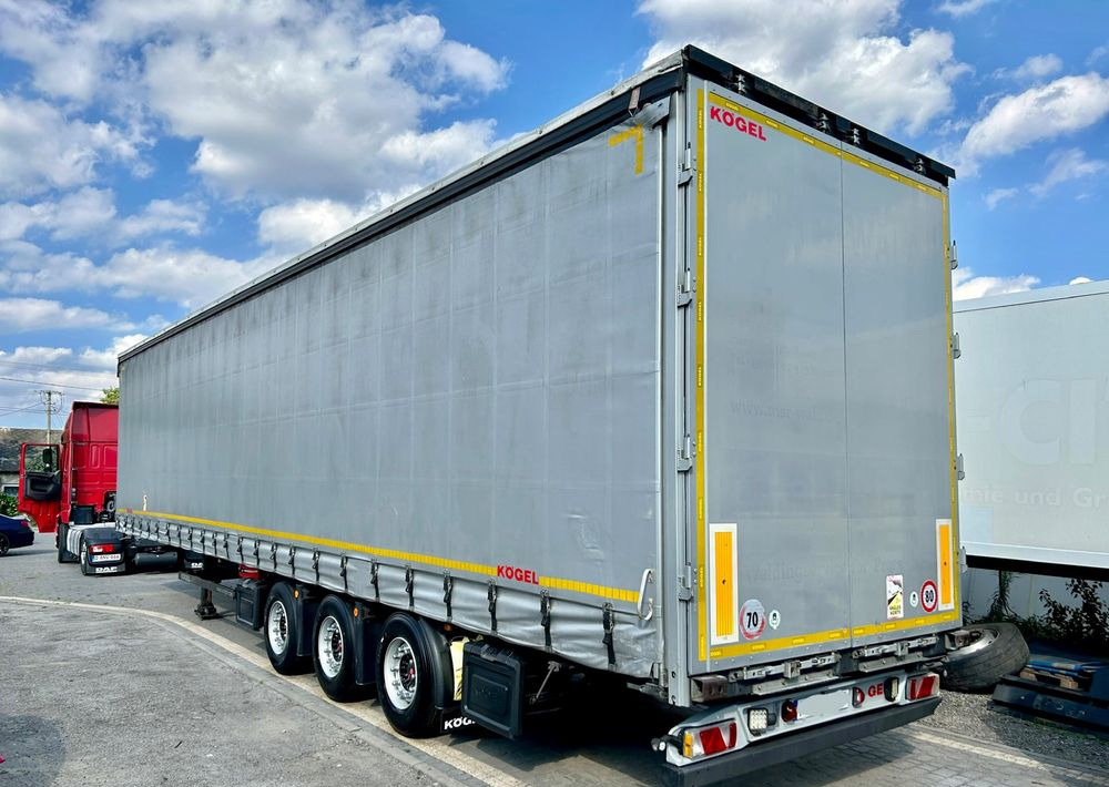Kögel MEGA 2019 OPONY 80% SAF PODNOSZONA OŚ PODNOSZONY DACH / OD PIERWSZEGO WŁAŚCICIELA - Semi-reboque de lona: foto 2 Kögel MEGA 2019 OPONY 80% SAF PODNOSZONA OŚ PODNOSZONY DACH / OD PIERWSZEGO WŁAŚCICIELA - Semi-reboque de lona: foto 2