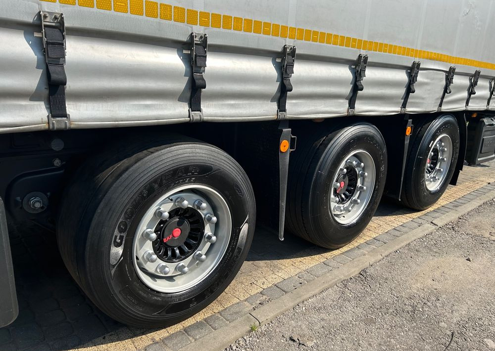 Kögel MEGA 2019 OPONY 80% SAF PODNOSZONA OŚ PODNOSZONY DACH / OD PIERWSZEGO WŁAŚCICIELA - Semi-reboque de lona: foto 5 Kögel MEGA 2019 OPONY 80% SAF PODNOSZONA OŚ PODNOSZONY DACH / OD PIERWSZEGO WŁAŚCICIELA - Semi-reboque de lona: foto 5
