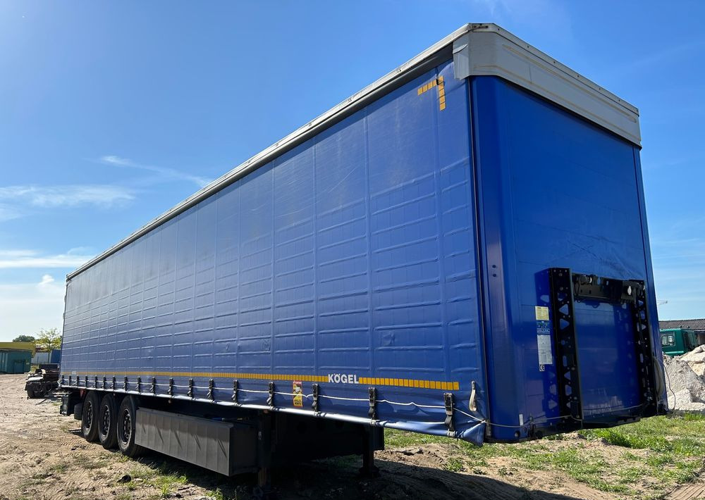 Kögel SALON PL / STANDARD 2022 SAF / PALECIARA / STAN BARDZO DOBRY / OD PIERWSZEGO WŁAŚCICIELA / SKRZYNIA NA PALETY / TOP 2022 - Semi-reboque de lona: foto 1 Kögel SALON PL / STANDARD 2022 SAF / PALECIARA / STAN BARDZO DOBRY / OD PIERWSZEGO WŁAŚCICIELA / SKRZYNIA NA PALETY / TOP 2022 - Semi-reboque de lona: foto 1