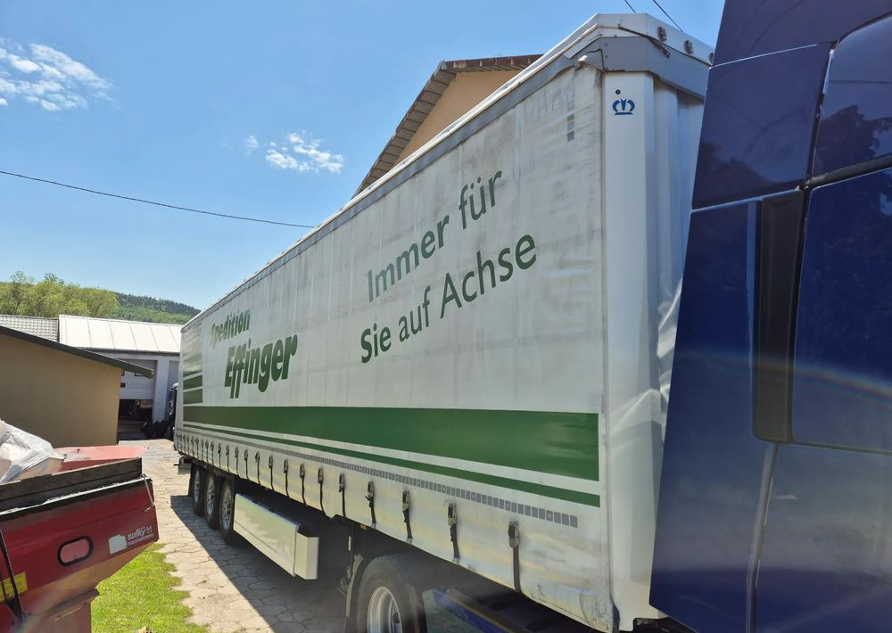 Krone BURTOWA BUDOWLANA VARIOS PÓŁMEGA 385/55 z Niemiec / ALUFELGI / stan bardzo dobry / PODNOSZONA OŚ I DACH / BPW firanka burto-firanka firana burtówka burto firanka - Semi-reboque de lona: foto 2 Krone BURTOWA BUDOWLANA VARIOS PÓŁMEGA 385/55 z Niemiec / ALUFELGI / stan bardzo dobry / PODNOSZONA OŚ I DACH / BPW firanka burto-firanka firana burtówka burto firanka - Semi-reboque de lona: foto 2