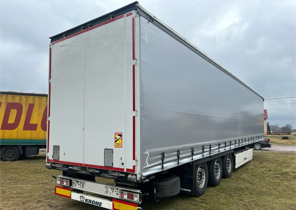 Krone STANDARD 2021 podnoszona oś OPONY 70% / STAN BARDZO DOBRY / OD PIERWSZEGO WŁAŚCICIELA / PALECIARA / TOP / sprowadzona z Niemiec !! - Semi-reboque de lona: foto 1 Krone STANDARD 2021 podnoszona oś OPONY 70% / STAN BARDZO DOBRY / OD PIERWSZEGO WŁAŚCICIELA / PALECIARA / TOP / sprowadzona z Niemiec !! - Semi-reboque de lona: foto 1