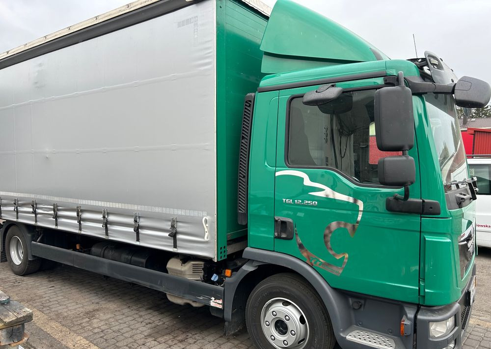 MAN TGL 12.250 6.2m AUTOMAT KLIMA z Niemiec ESP nowe opony EURO 6 / 4.75 rozstaw / zawiesie na wózek widłowy / TOP STAN / okazja nauka jazdy MOŻLIWOŚĆ DOSTOSOWANIA 12t - Camião de lona: foto 1 MAN TGL 12.250 6.2m AUTOMAT KLIMA z Niemiec ESP nowe opony EURO 6 / 4.75 rozstaw / zawiesie na wózek widłowy / TOP STAN / okazja nauka jazdy MOŻLIWOŚĆ DOSTOSOWANIA 12t - Camião de lona: foto 1