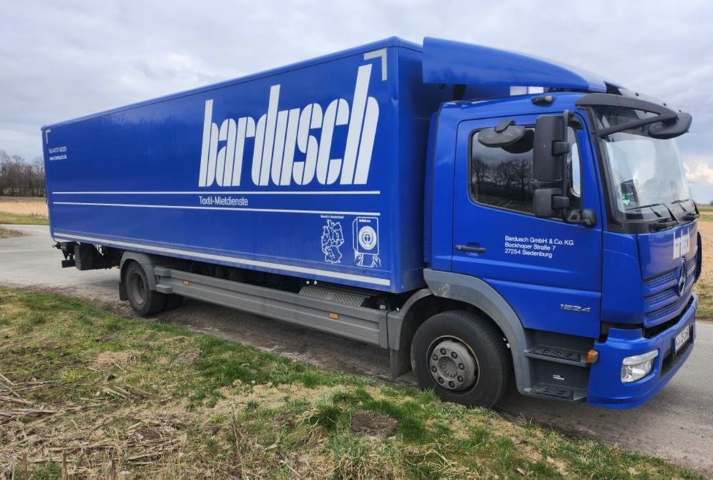 Mercedes-Benz Atego 1524 Z Niemiec TOP 2018 Przód i tył na poduszkach 15t DMC / 7.45m 18 palet TOP STAN - Camião furgão: foto 2 Mercedes-Benz Atego 1524 Z Niemiec TOP 2018 Przód i tył na poduszkach 15t DMC / 7.45m 18 palet TOP STAN - Camião furgão: foto 2