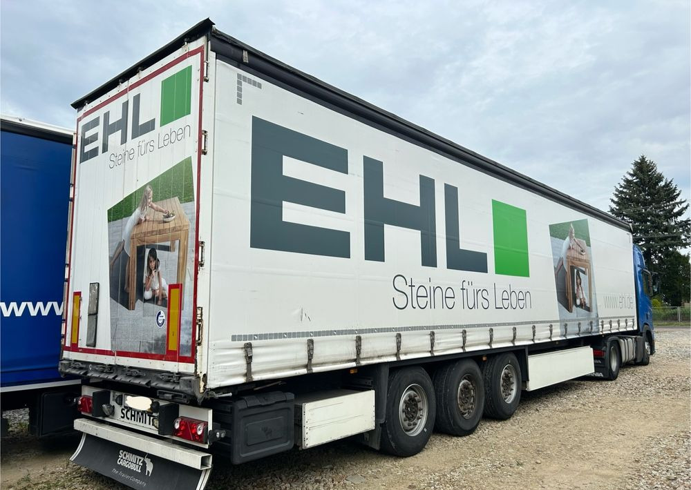 Schmitz Cargobull Standard 2016 z Niemiec / OŚ PODNOSZONA / ładne opony / od pierwszego właściciela / PALECIARA / OKAZJA - Semi-reboque de lona: foto 2 Schmitz Cargobull Standard 2016 z Niemiec / OŚ PODNOSZONA / ładne opony / od pierwszego właściciela / PALECIARA / OKAZJA - Semi-reboque de lona: foto 2