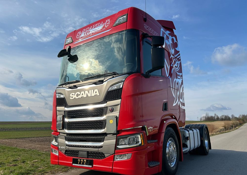Scania R450 FULL ADR RETARDER ALUFELGI z Niemiec od jedynego właściciela ! HYDRAULIKA spod beczki spożywczej ! / do wywrotu ruchomej podłogi beczki TOP TOP TOP OKAZJA - Tractor: foto 1 Scania R450 FULL ADR RETARDER ALUFELGI z Niemiec od jedynego właściciela ! HYDRAULIKA spod beczki spożywczej ! / do wywrotu ruchomej podłogi beczki TOP TOP TOP OKAZJA - Tractor: foto 1