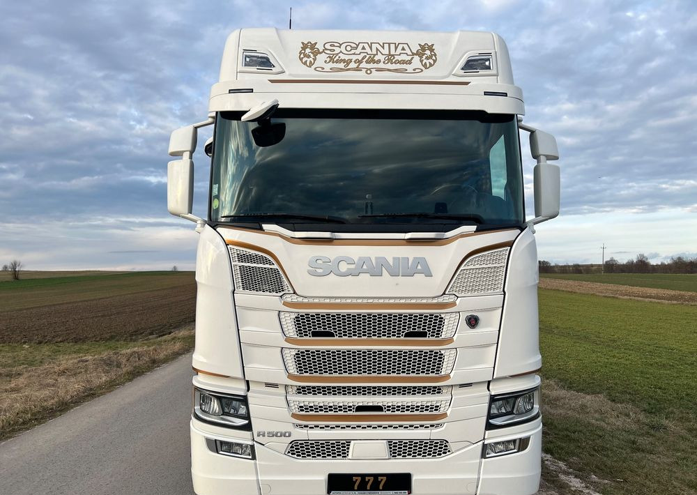 Scania R500 FULL AIR 2019 10x poduszki KLIMA POSTOJOWA / RETARDER / FULL SPOJLER / TOP STAN / od jedynego właściciela ! HYDRAULIKA spod beczki spożywczej ! / do wywrotu ruchomej podłogi beczki TOP TOP - Tractor: foto 2 Scania R500 FULL AIR 2019 10x poduszki KLIMA POSTOJOWA / RETARDER / FULL SPOJLER / TOP STAN / od jedynego właściciela ! HYDRAULIKA spod beczki spożywczej ! / do wywrotu ruchomej podłogi beczki TOP TOP - Tractor: foto 2