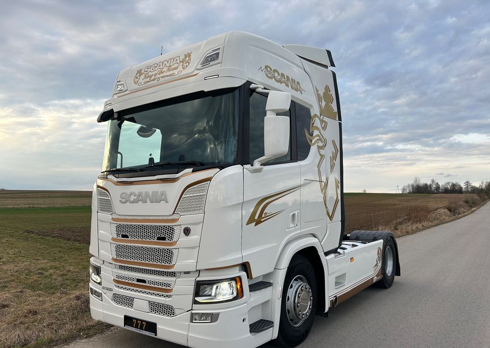 Scania R500 FULL AIR 2019 10x poduszki KLIMA POSTOJOWA / RETARDER / FULL SPOJLER / TOP STAN / od jedynego właściciela ! HYDRAULIKA spod beczki spożywczej ! / do wywrotu ruchomej podłogi beczki TOP TOP - Tractor: foto 1 Scania R500 FULL AIR 2019 10x poduszki KLIMA POSTOJOWA / RETARDER / FULL SPOJLER / TOP STAN / od jedynego właściciela ! HYDRAULIKA spod beczki spożywczej ! / do wywrotu ruchomej podłogi beczki TOP TOP - Tractor: foto 1