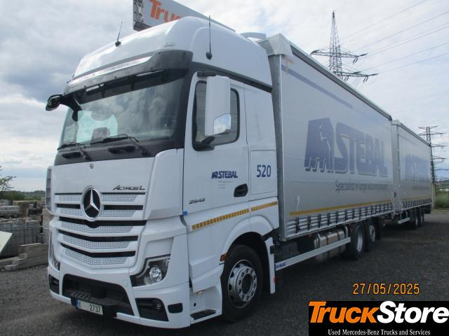 Mercedes-Benz Actros 2542 - Camião de lona: foto 2 Mercedes-Benz Actros 2542 - Camião de lona: foto 2