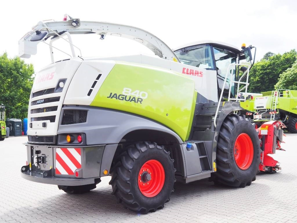 Claas Jaguar 840 + Kemper 345 Plus - Picadora de forragem automotriz: foto 3 Claas Jaguar 840 + Kemper 345 Plus - Picadora de forragem automotriz: foto 3
