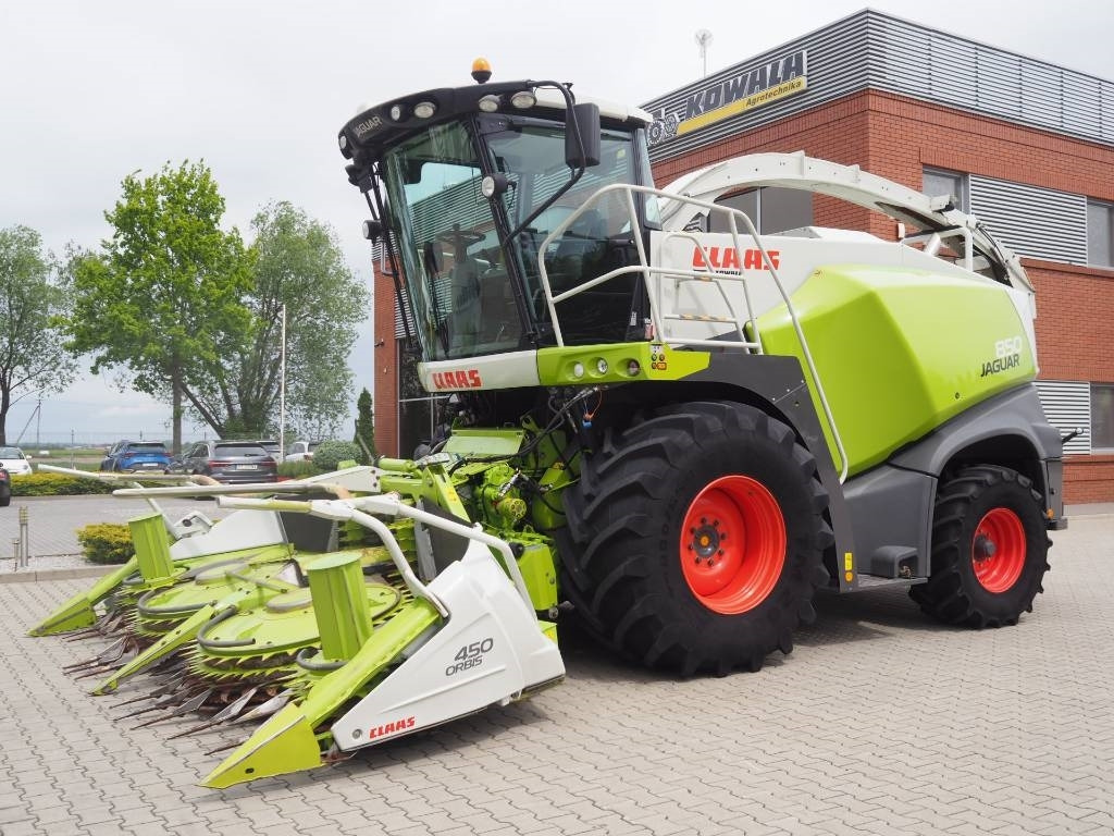 Claas Jaguar 850 + Orbis 450 - Picadora de forragem automotriz: foto 5 Claas Jaguar 850 + Orbis 450 - Picadora de forragem automotriz: foto 5