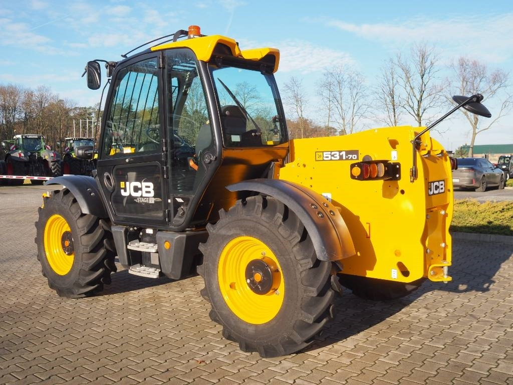 JCB 531-70, Joystick, air conditioning - Empilhador telescópico: foto 2 JCB 531-70, Joystick, air conditioning - Empilhador telescópico: foto 2