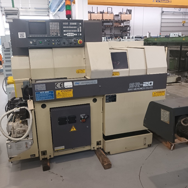 Tornio a fantina mobile a 5 assi Cnc Star SR-20 - Máquina para metal: foto 1 Tornio a fantina mobile a 5 assi Cnc Star SR-20 - Máquina para metal: foto 1