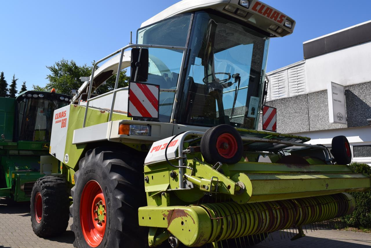 CLAAS Jaguar 860 - Picadora de forragem automotriz: foto 1 CLAAS Jaguar 860 - Picadora de forragem automotriz: foto 1