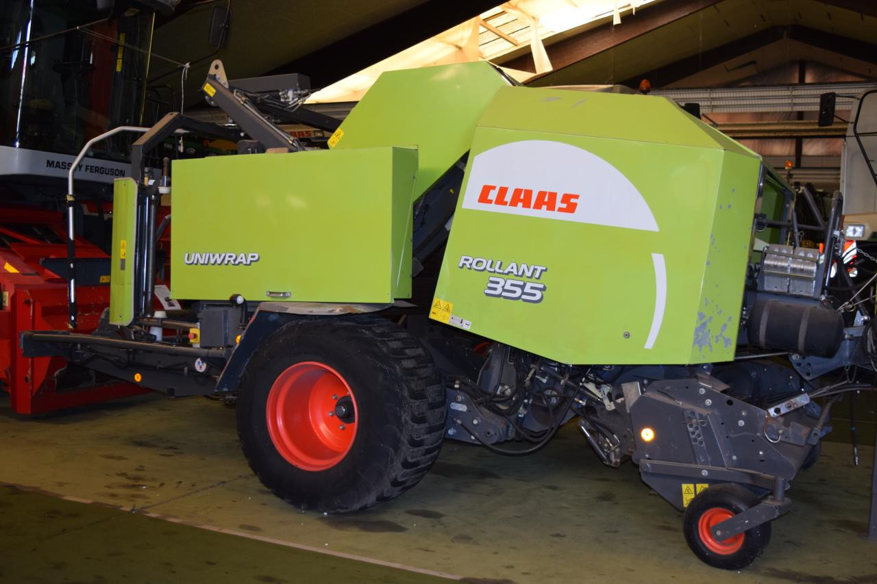 CLAAS Rollant 355 RC Uniwrap - Enfardadeira de fardos redondos: foto 2 CLAAS Rollant 355 RC Uniwrap - Enfardadeira de fardos redondos: foto 2