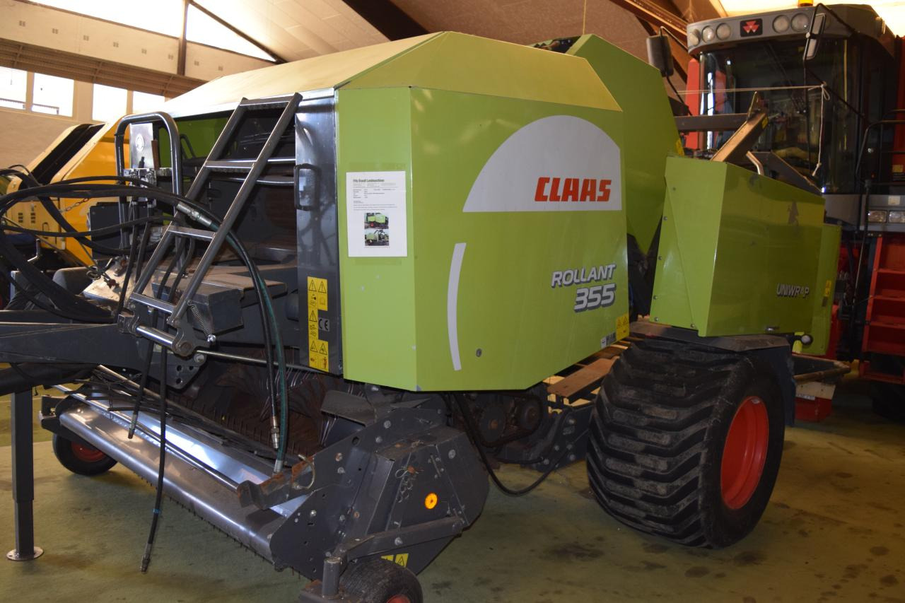 CLAAS Rollant 355 RC Uniwrap - Enfardadeira de fardos redondos: foto 3 CLAAS Rollant 355 RC Uniwrap - Enfardadeira de fardos redondos: foto 3