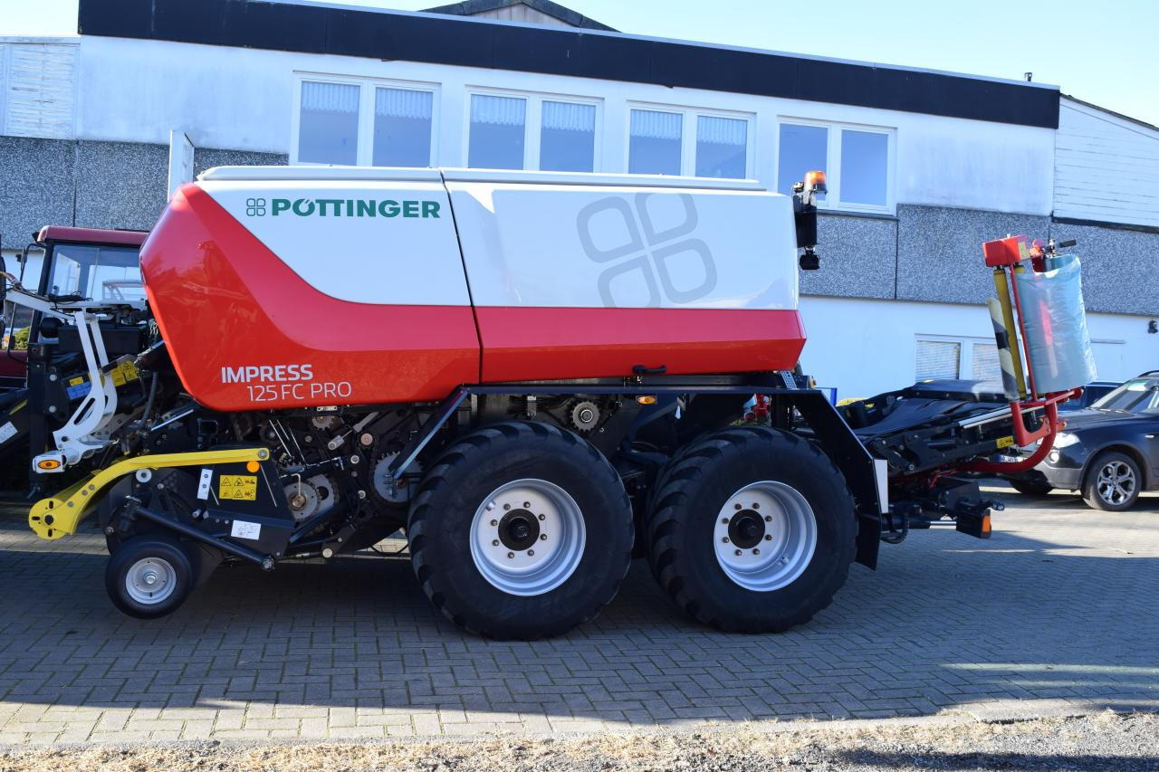 Pöttinger Impress 125 FC Pro *Press-Wickelkombinationen* - Enfardadeira de fardos redondos: foto 2 Pöttinger Impress 125 FC Pro *Press-Wickelkombinationen* - Enfardadeira de fardos redondos: foto 2