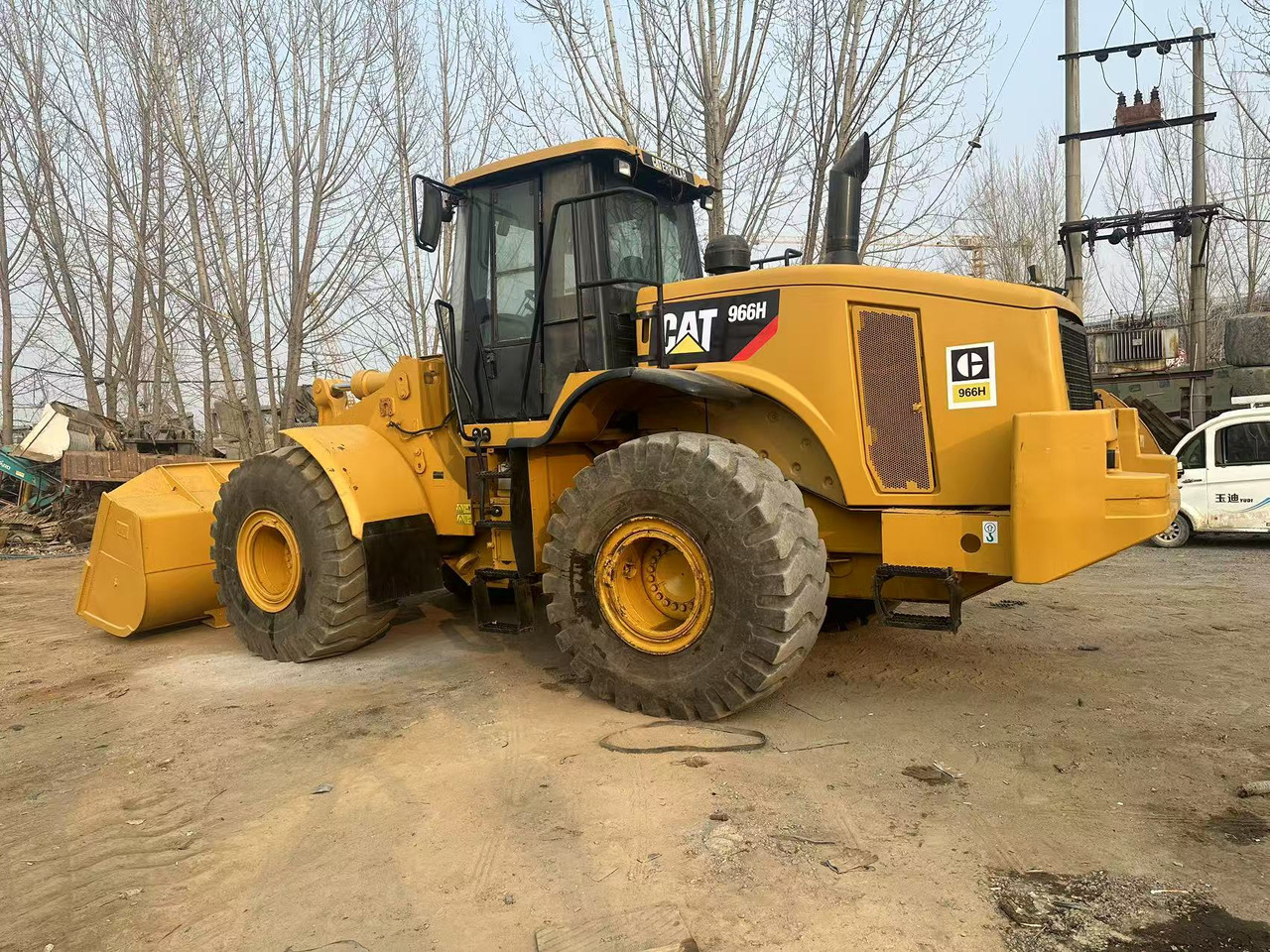 Pá carregadora de rodas CAT 966H: foto 6