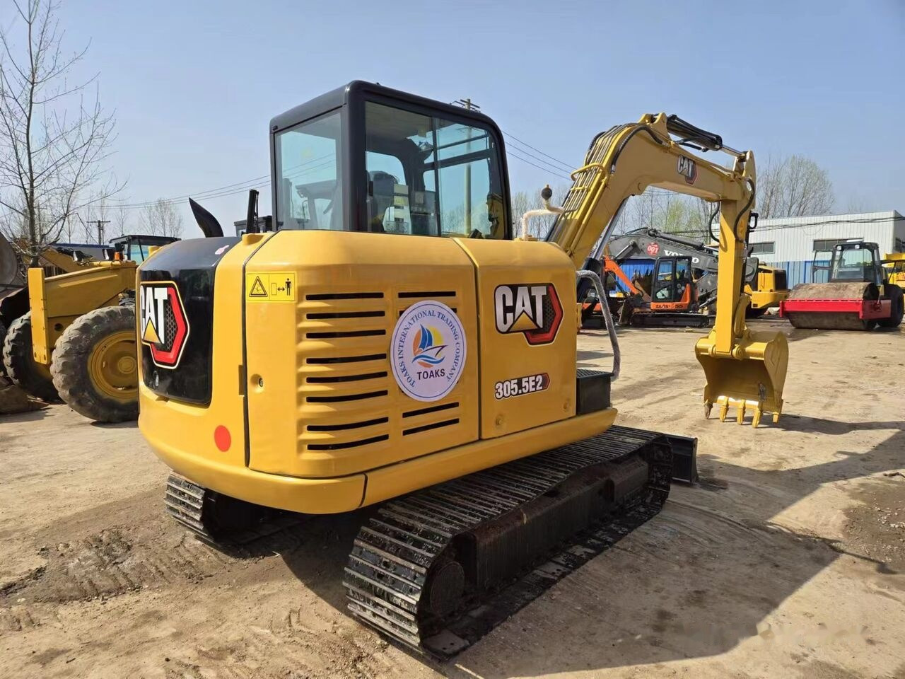 Mini escavadeira Caterpillar 305.5E: foto 10