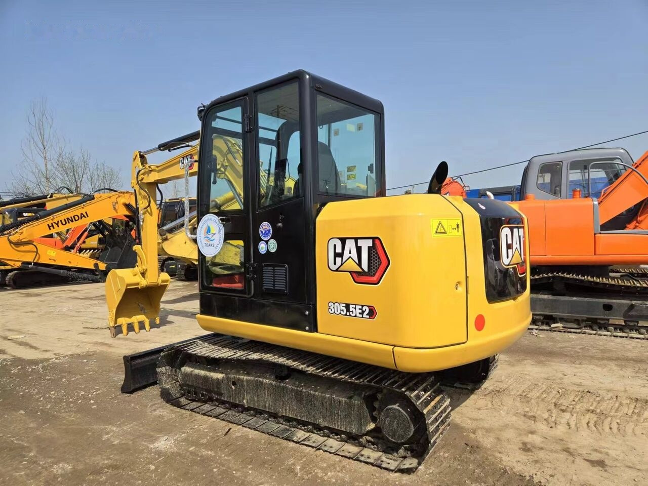 Mini escavadeira Caterpillar 305.5E: foto 6