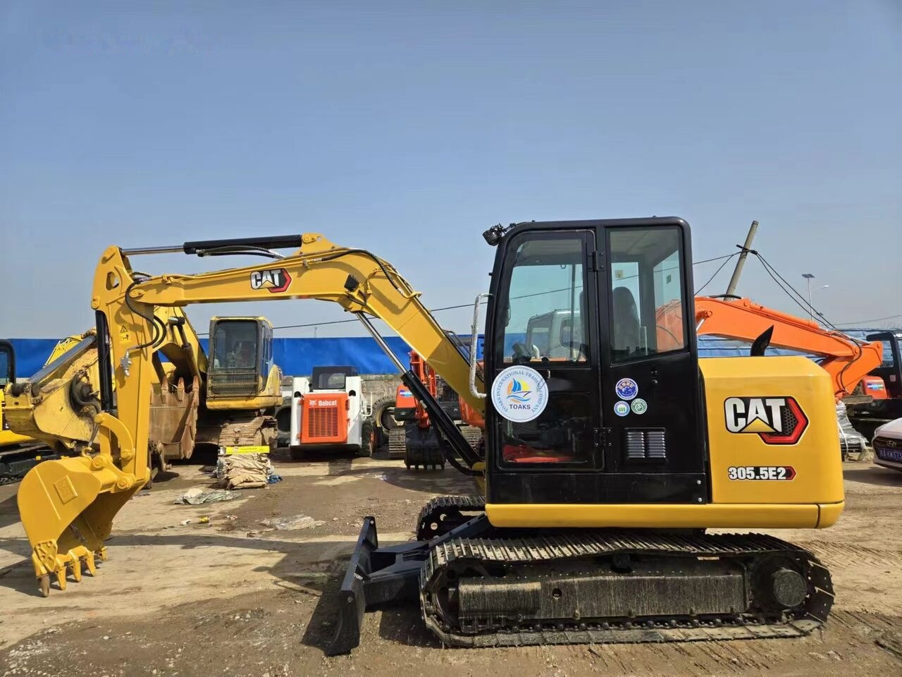 Mini escavadeira Caterpillar 305.5E: foto 9
