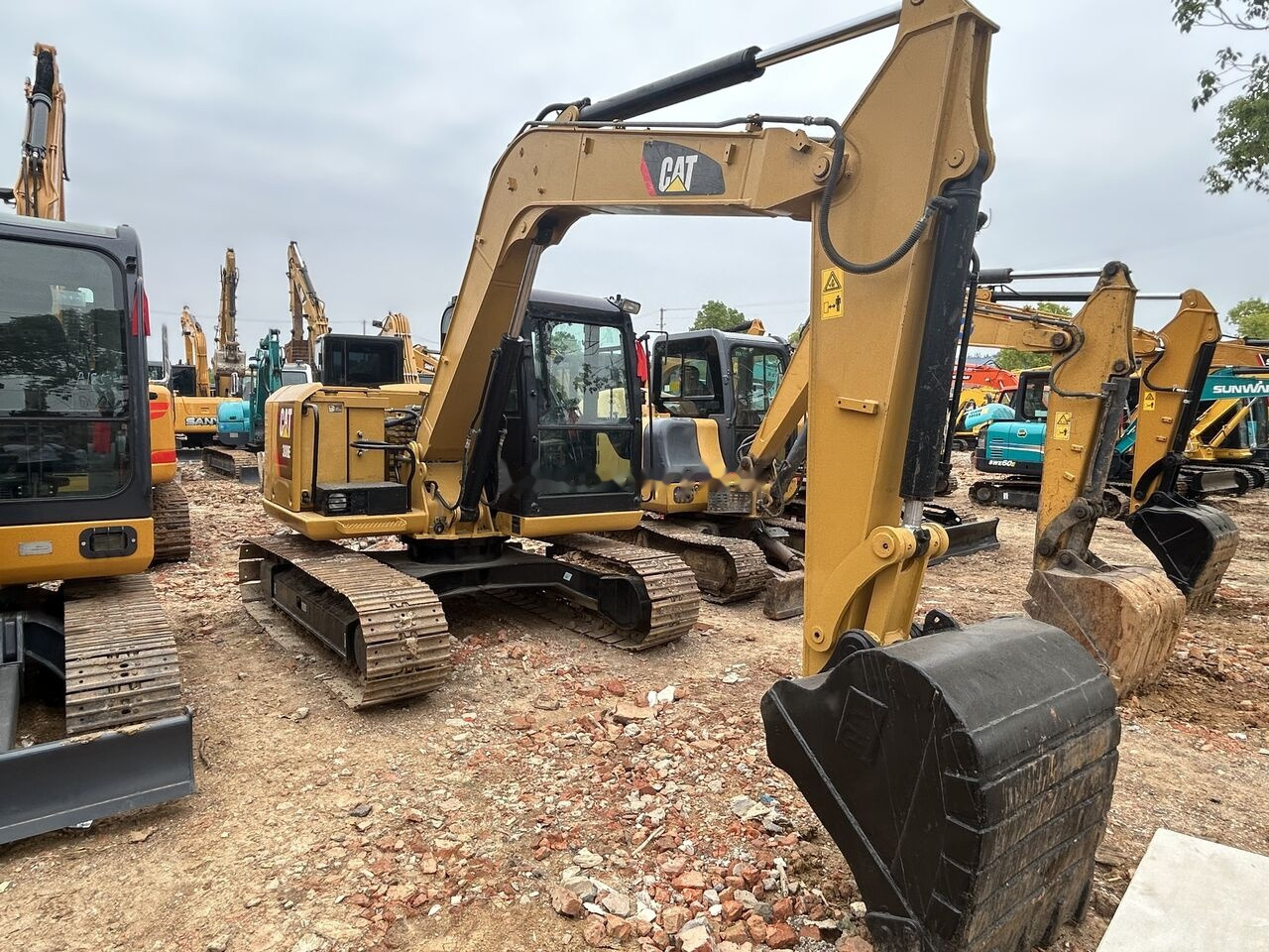 Mini escavadeira Caterpillar 308E: foto 6