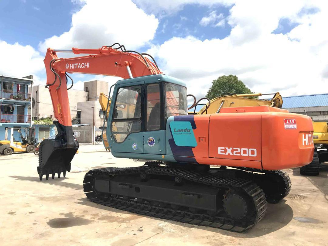 Hitachi EX200 - Escavadora de rastos: foto 1 Hitachi EX200 - Escavadora de rastos: foto 1