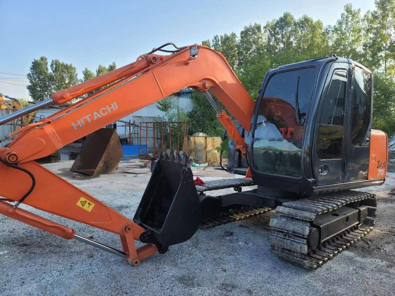 Hitachi ZX70 - Escavadora de rastos: foto 4 Hitachi ZX70 - Escavadora de rastos: foto 4