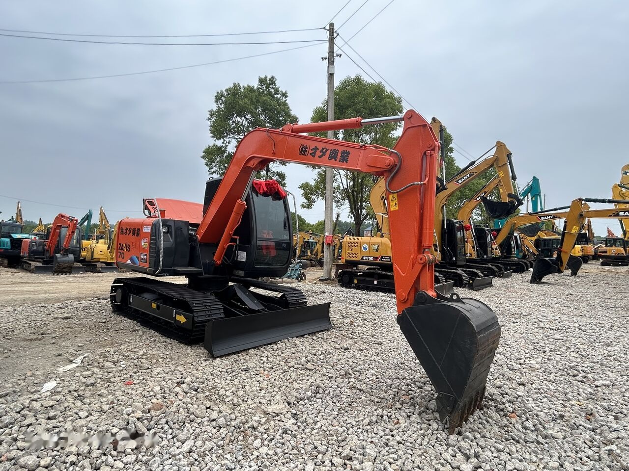 Hitachi ZX70 - Escavadora de rastos: foto 5 Hitachi ZX70 - Escavadora de rastos: foto 5