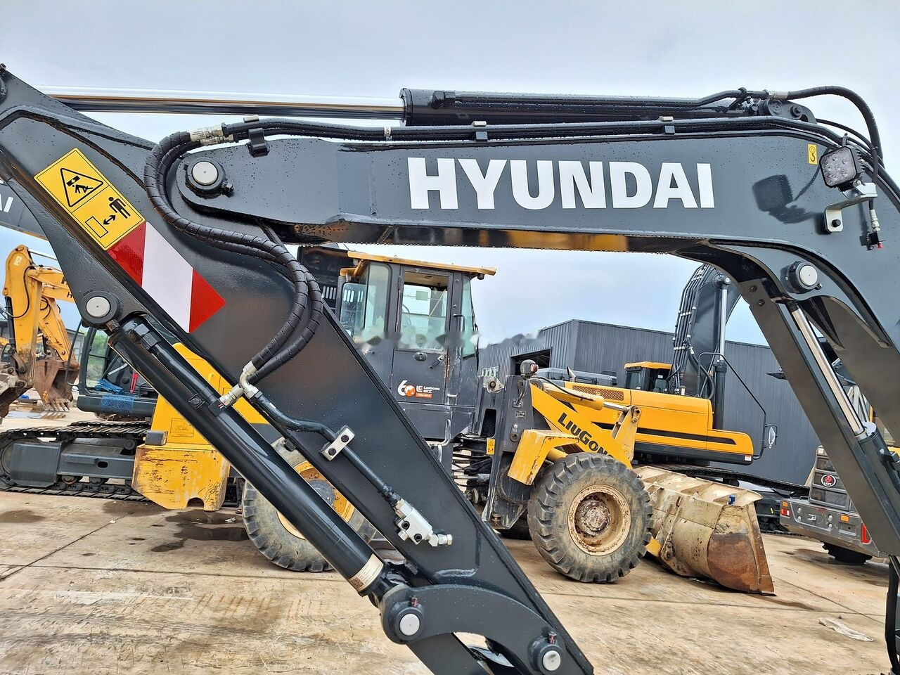 Mini escavadeira novo Hyundai HX60 PRO New machine: foto 10