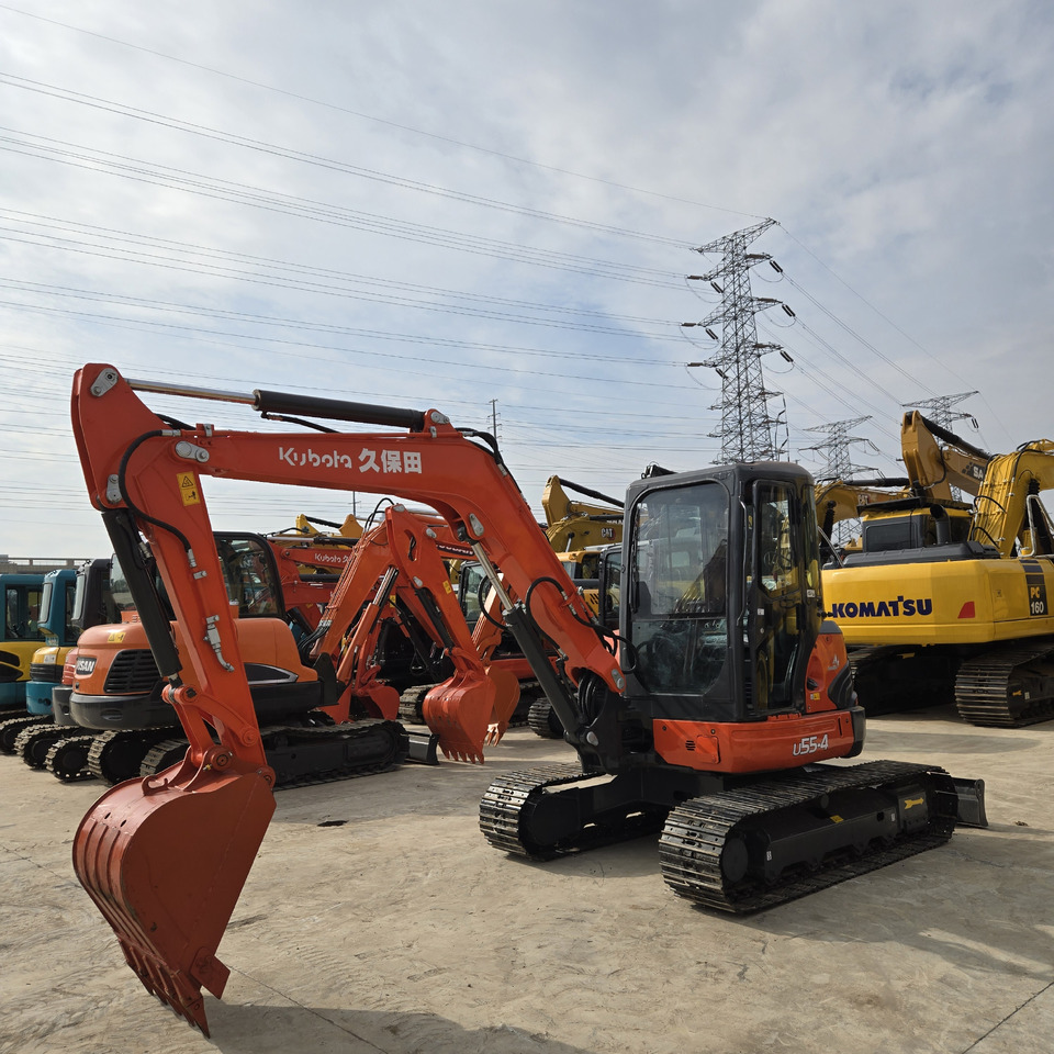 KUBOTA U55-4 - Mini escavadeira: foto 4 KUBOTA U55-4 - Mini escavadeira: foto 4