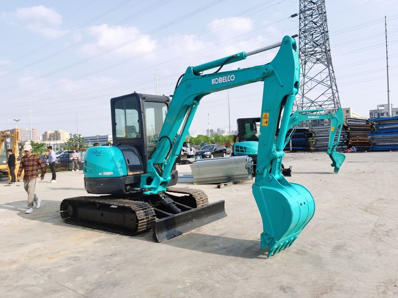 Mini escavadeira Kobelco SK55SR: foto 7
