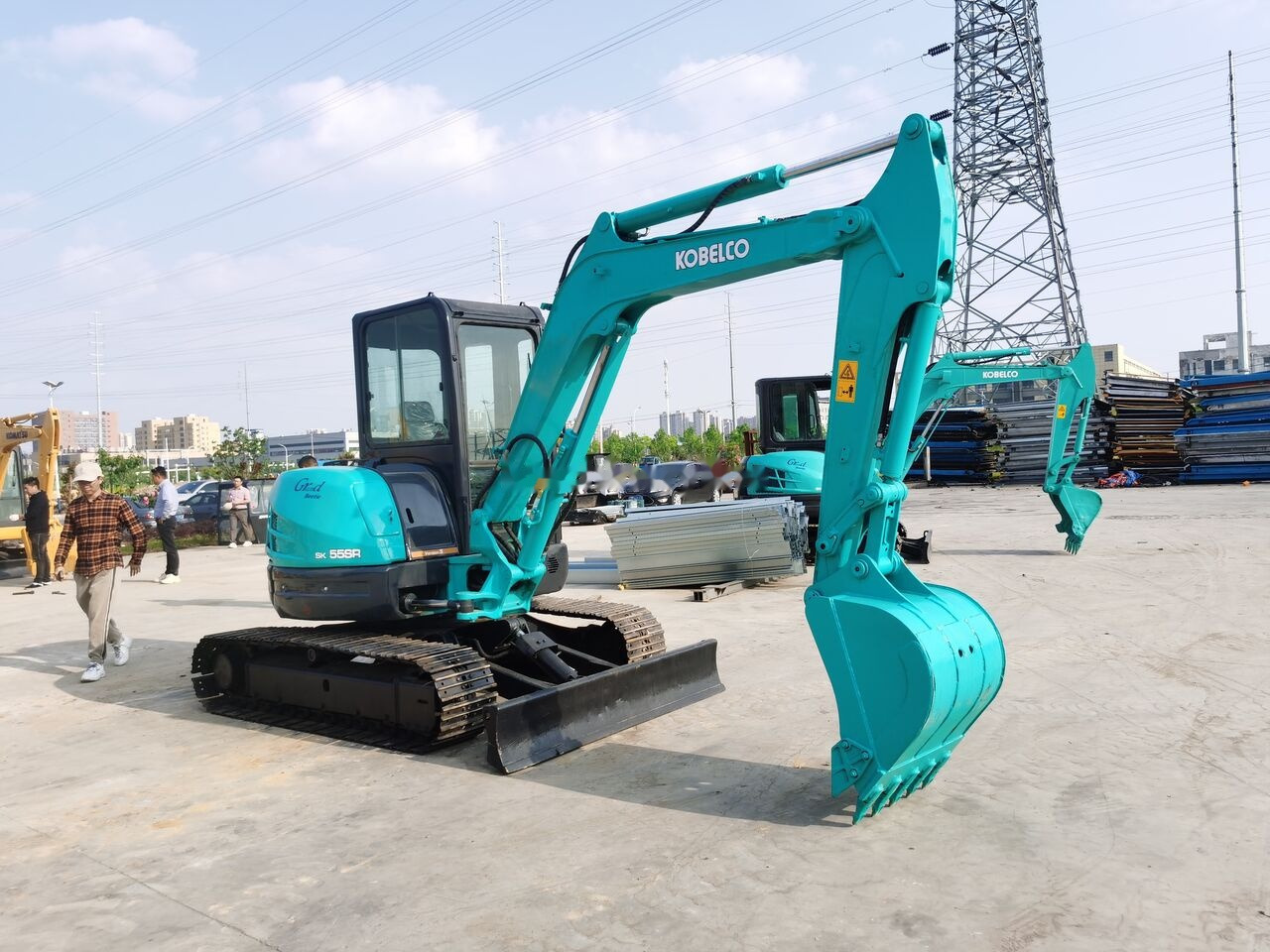 Kobelco SK55SR - Mini escavadeira: foto 2 Kobelco SK55SR - Mini escavadeira: foto 2