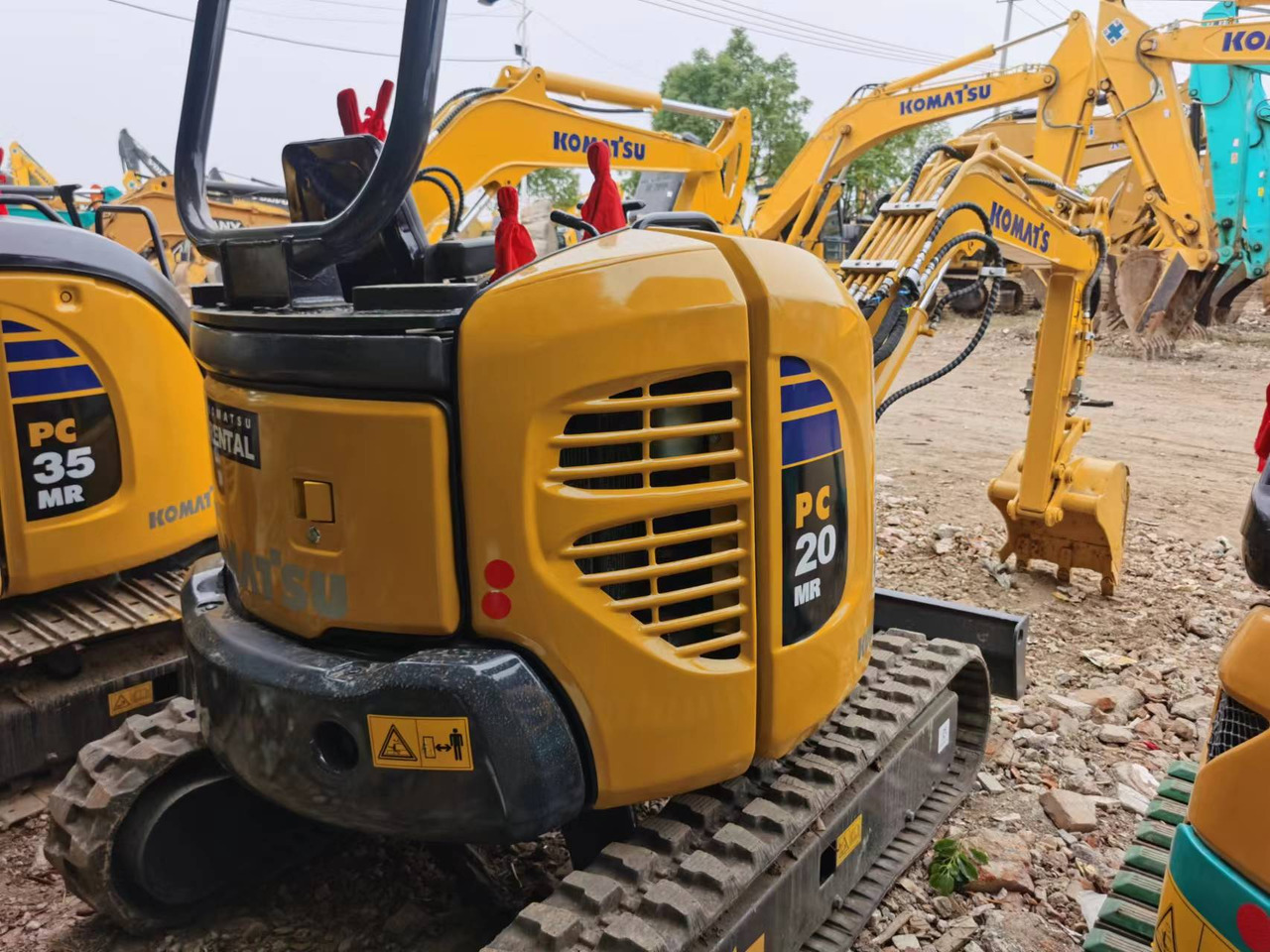 Komatsu PC20MR - Mini escavadeira: foto 5 Komatsu PC20MR - Mini escavadeira: foto 5