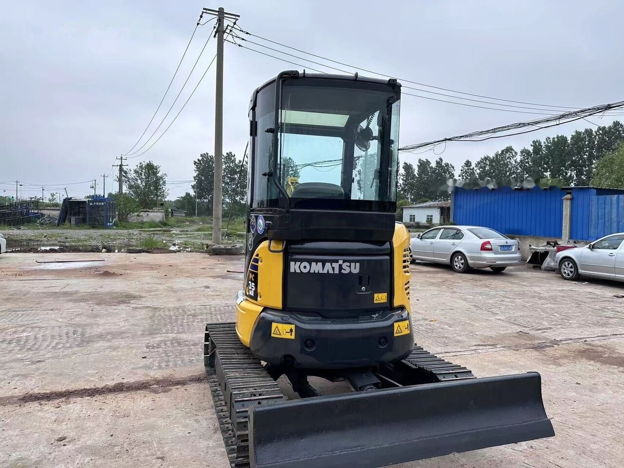 Komatsu PC35 - Mini escavadeira: foto 2 Komatsu PC35 - Mini escavadeira: foto 2
